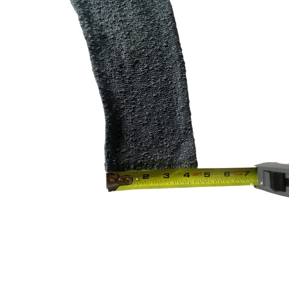 Windi River Gray Open Weave Draped Cardigan Size Small - Picture 13 of 16